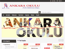 Tablet Screenshot of ankaraokulu.com